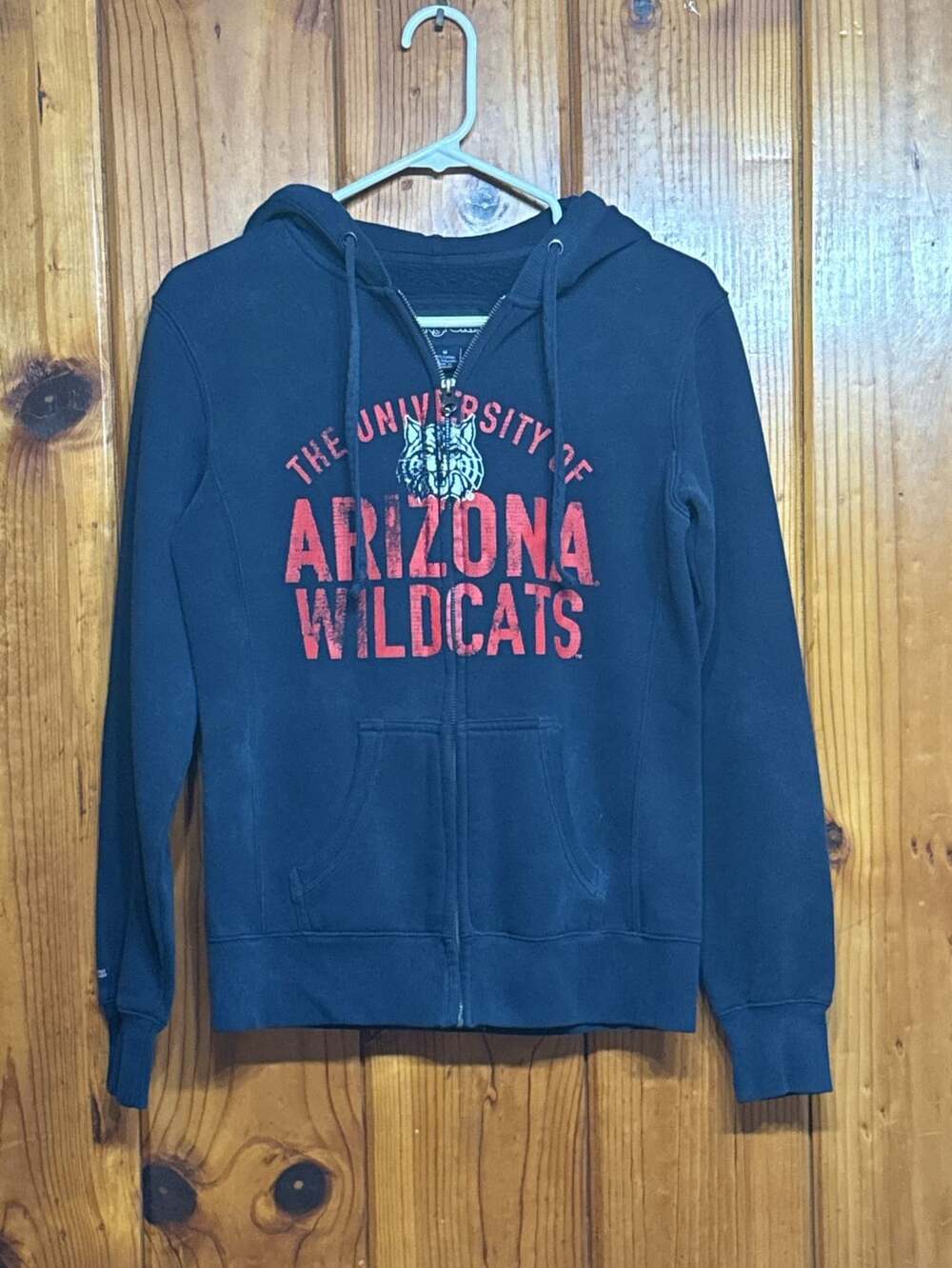 JanSport University of Arizona Wildcats Hoodie Size M Navy Blue
